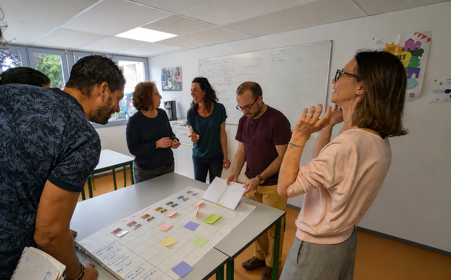 Formations et ateliers d'équipe en entreprise